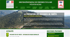 Desktop Screenshot of prevention-incendie66.com