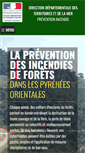 Mobile Screenshot of prevention-incendie66.com